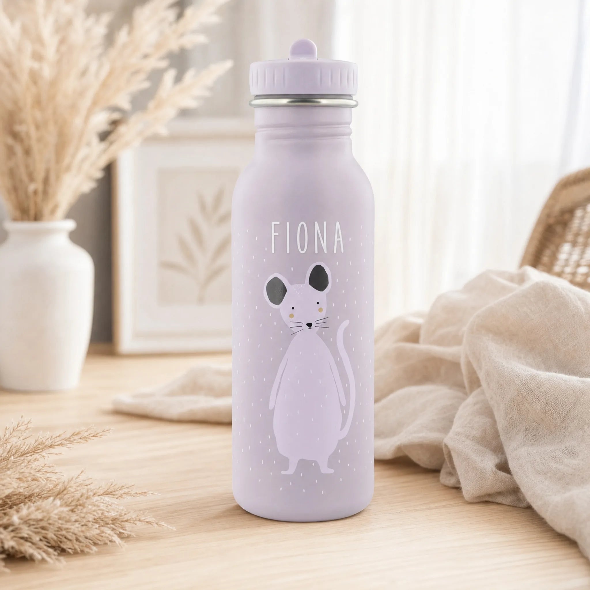 Gourde anti-fuite motif Souris en 350 ml et 500 ml — Kidsmood
