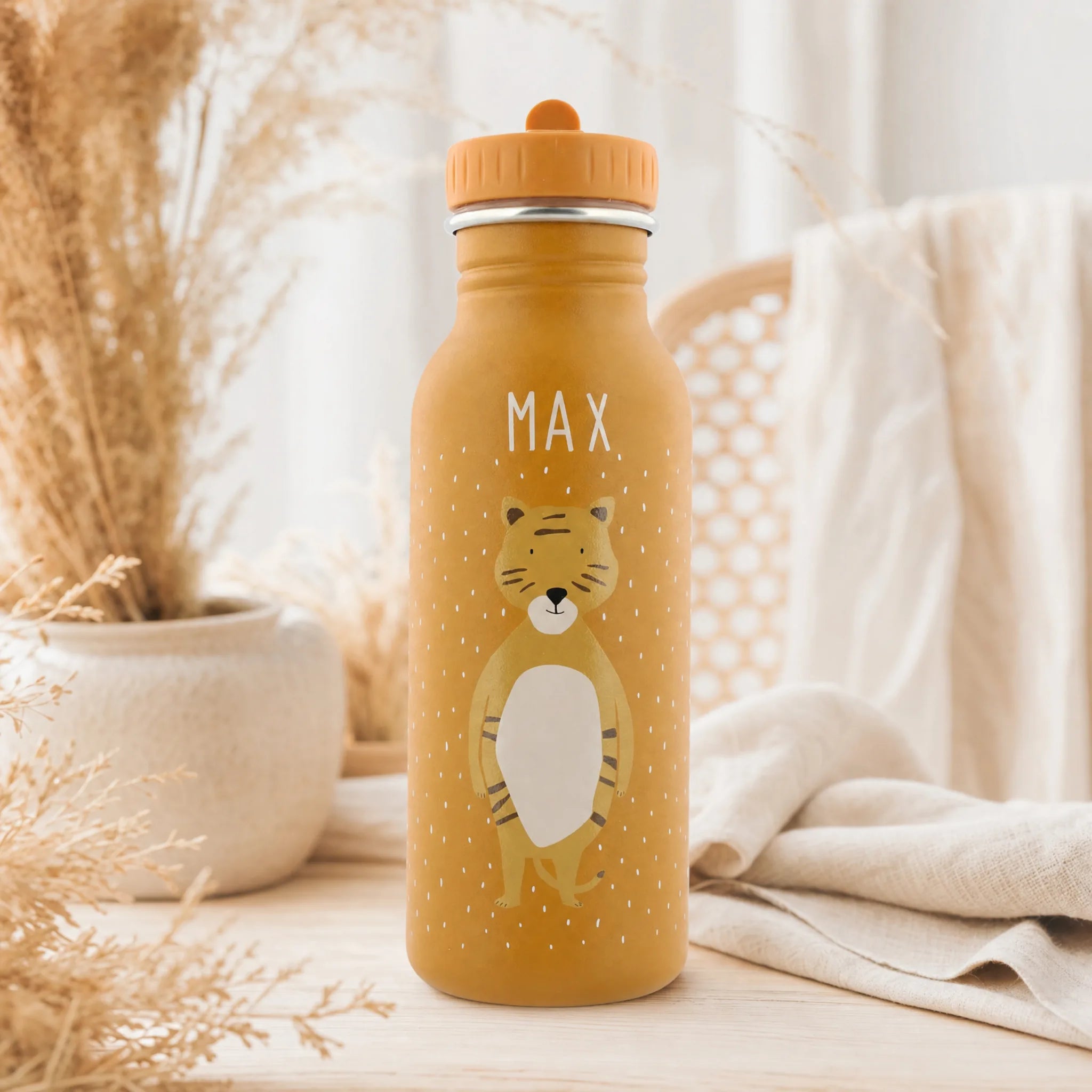 Gourde anti-fuite motif Tigre en 350 ml et 500 ml — Kidsmood