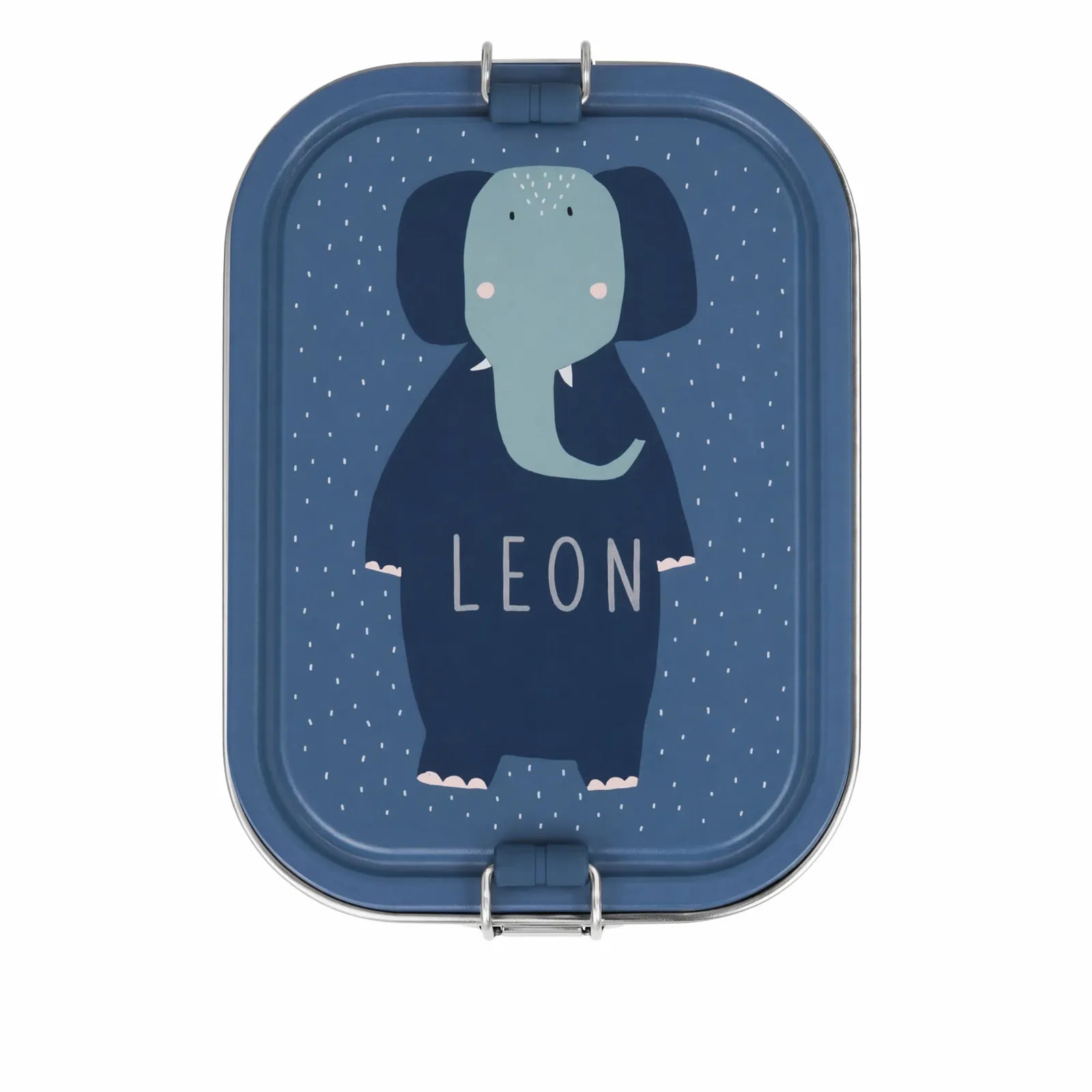 Boîte à goûter inox Éléphant pour les snacks — Kidsmood