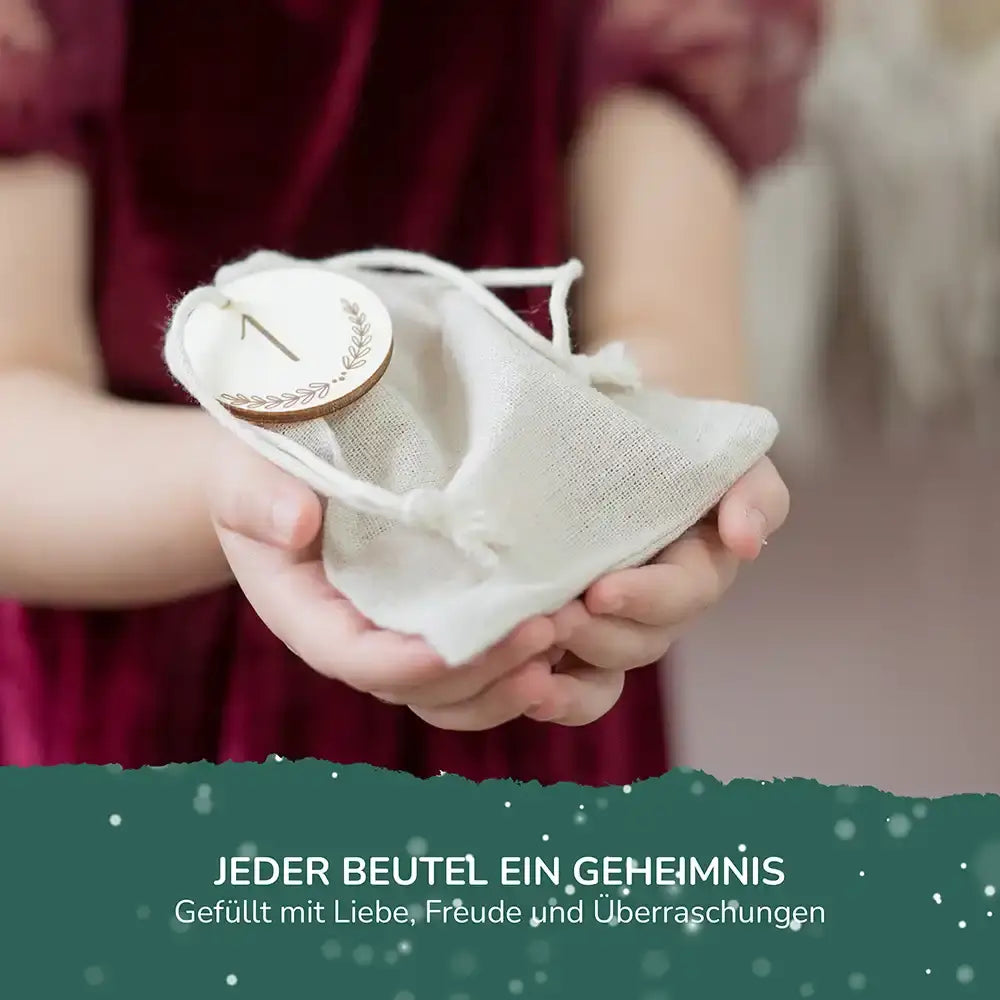 Personalisierte Adventskiste zum Befüllen - Winterhase