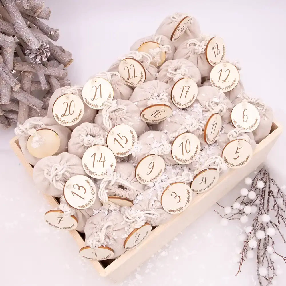 Personalisierte Adventskiste zum BefĂŒllen - Weihnachtswunder