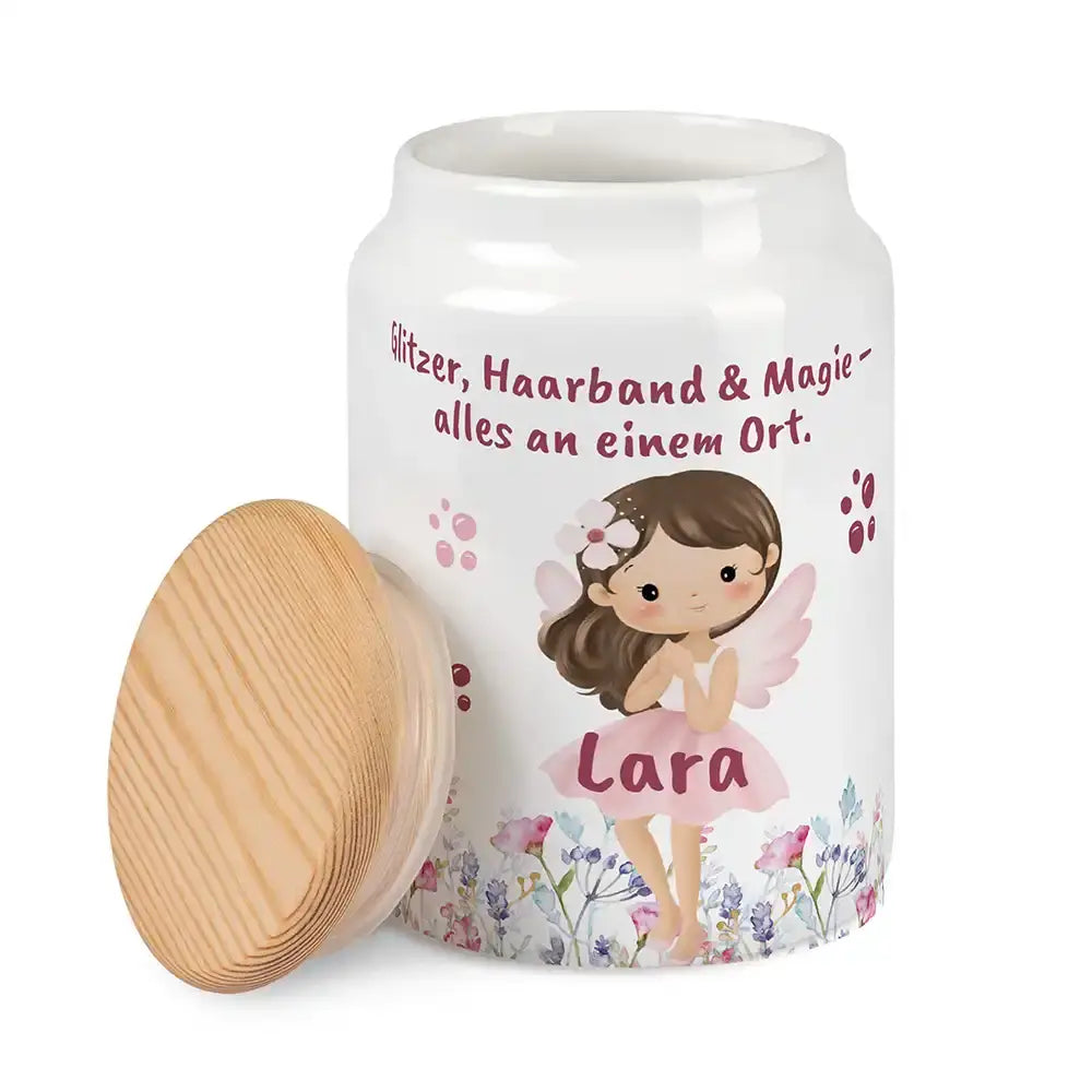 Personalisierbare Keksdose mit Name - Zauberfee