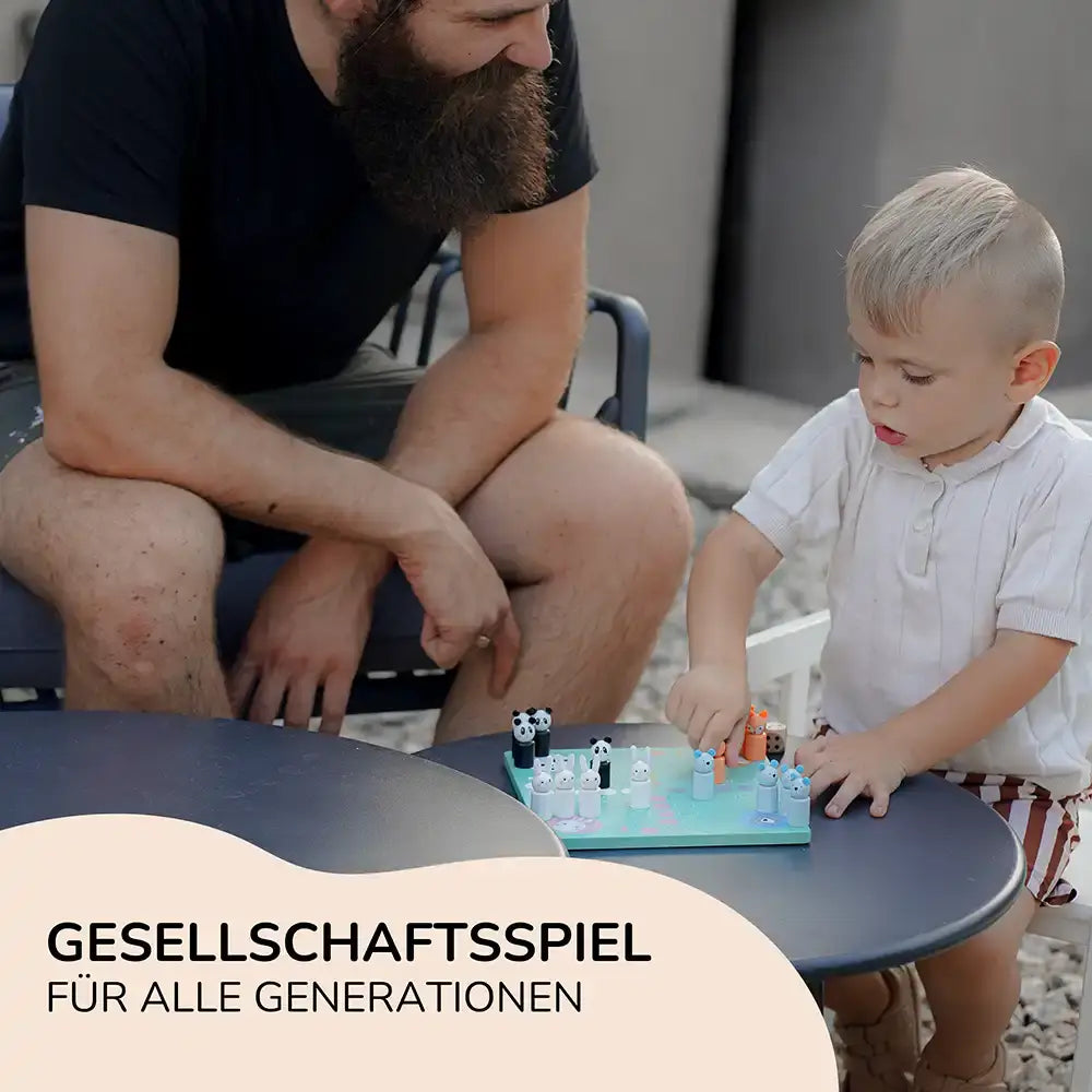 Ludo Spiel personalisiert mit Namen - Brettspiel