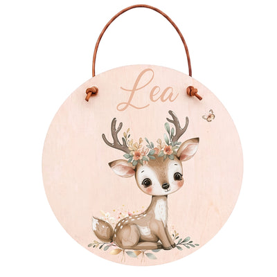 Biche fleurie