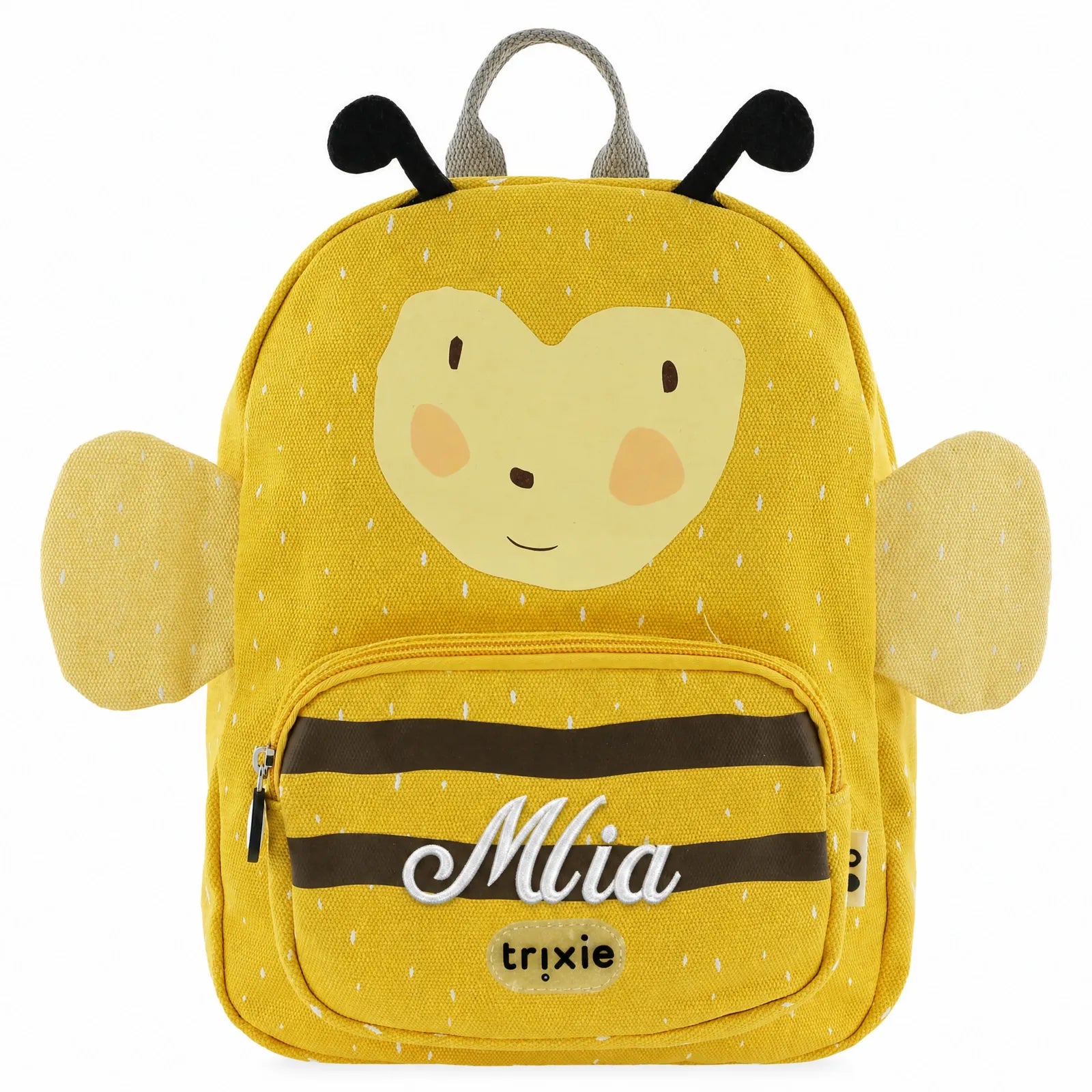 Sac à dos Abeille, poche avant avec prénom brodé — Kidsmood
