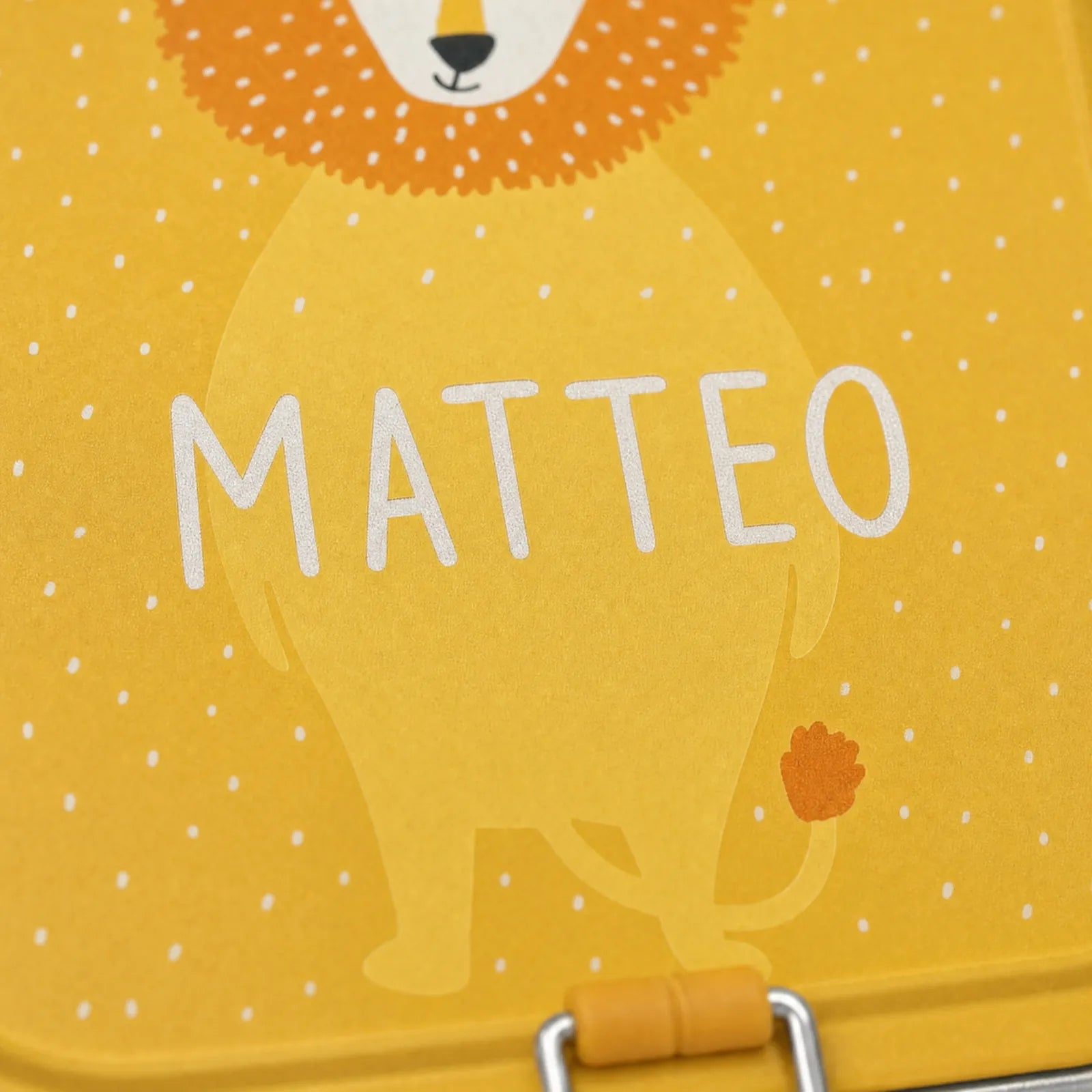 Lunch box inox enfant Lion personnalisée — Kidsmood