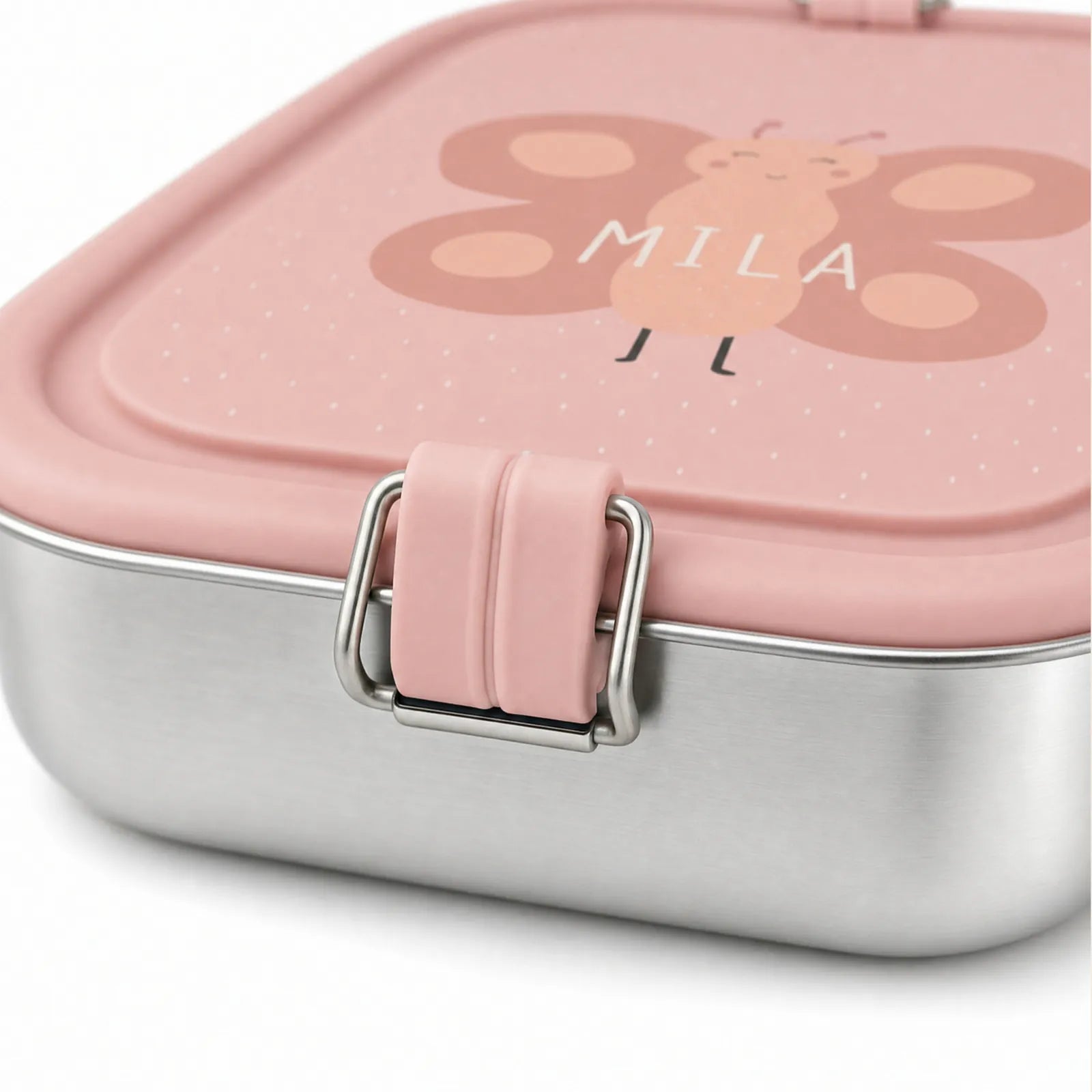 Boîte repas enfant Papillon personnalisée — Kidsmood
