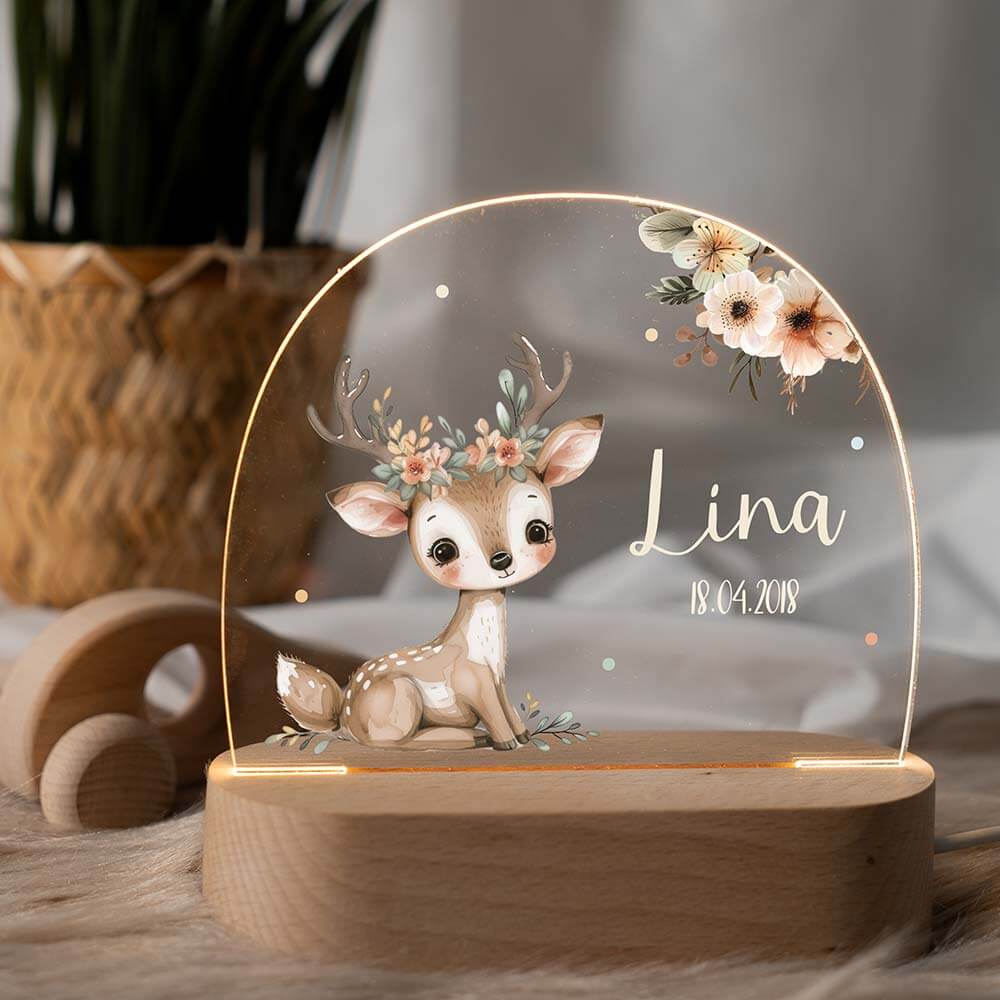 Geschenkset zur Geburt – Baby Reh | Baby Geschenk