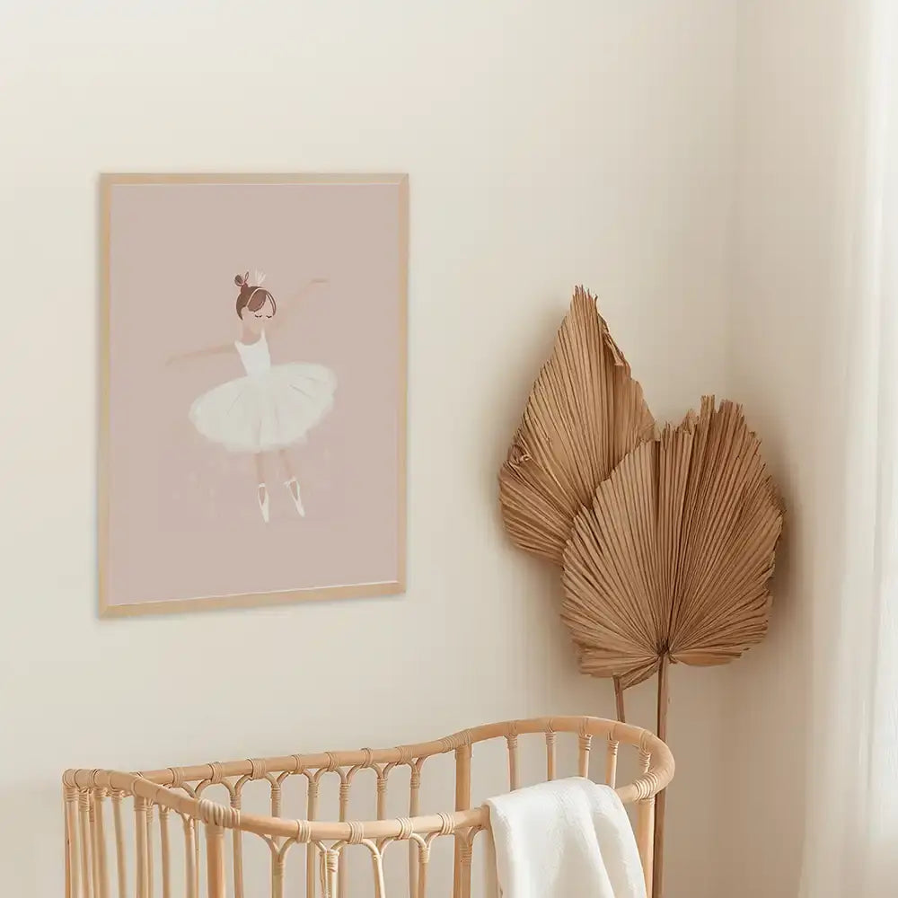 Poster 3er-Set - Sonne, Ballerina & Dream Big fürs Kinderzimmer
