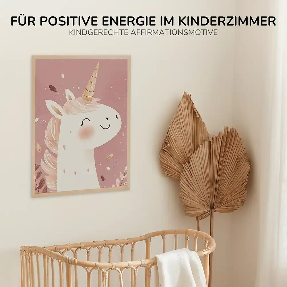 Poster 3er-Set - Einhorn, Wal & Mäuschen fürs Kinderzimmer