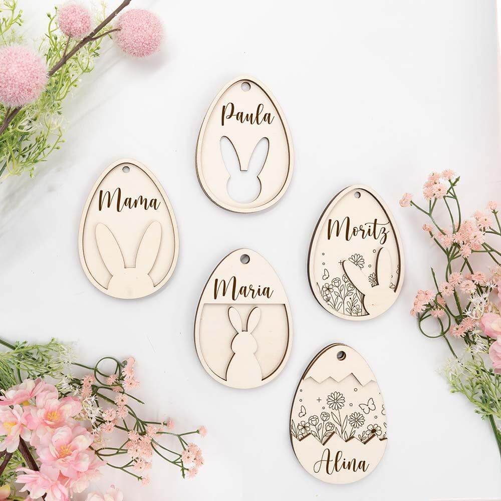 Easter decoration with custom name and design