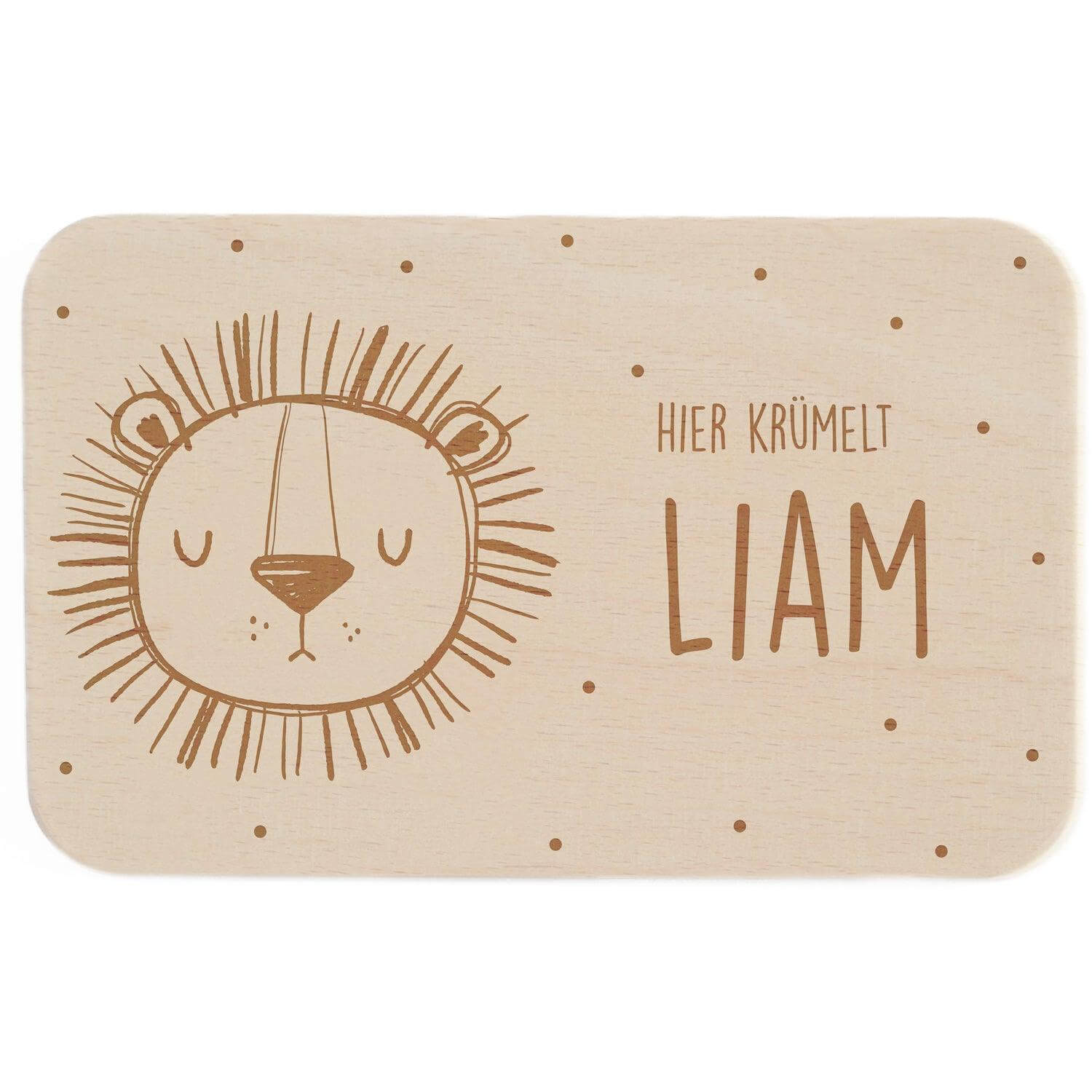 breakfast board featuring custom name engraving
