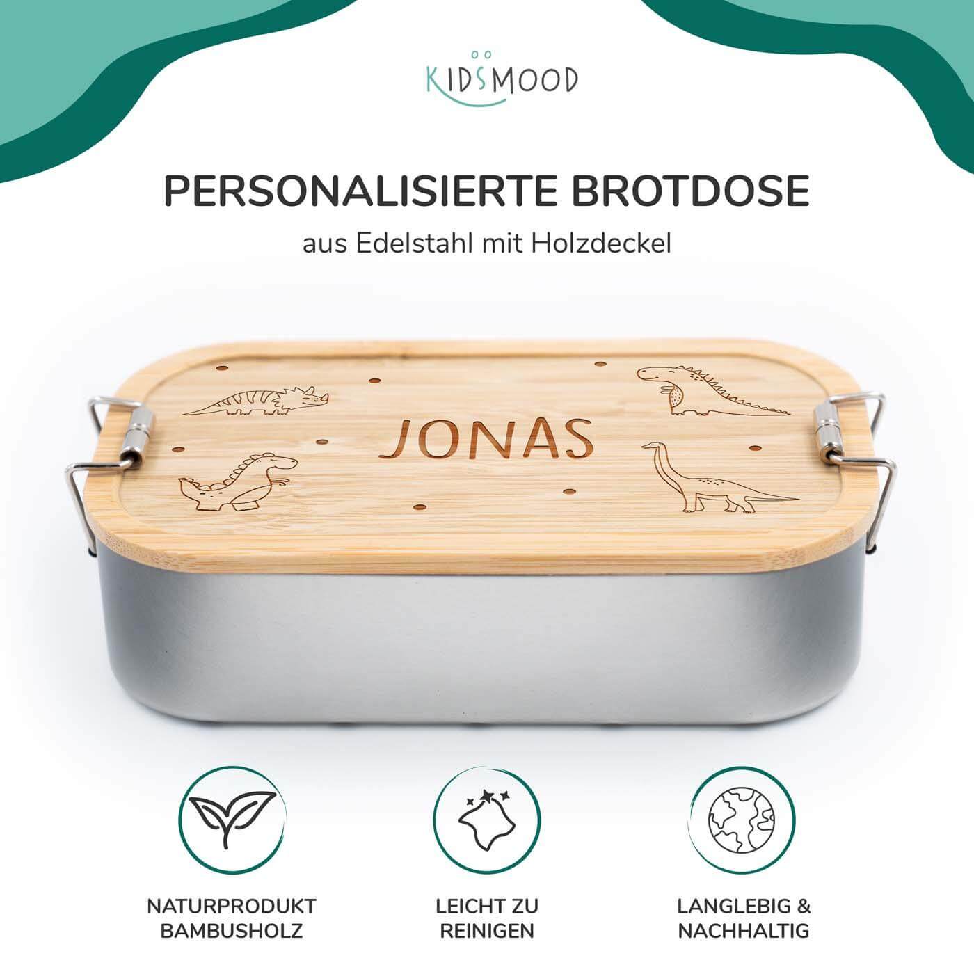 high-quality personalized dinosaur lunchbox