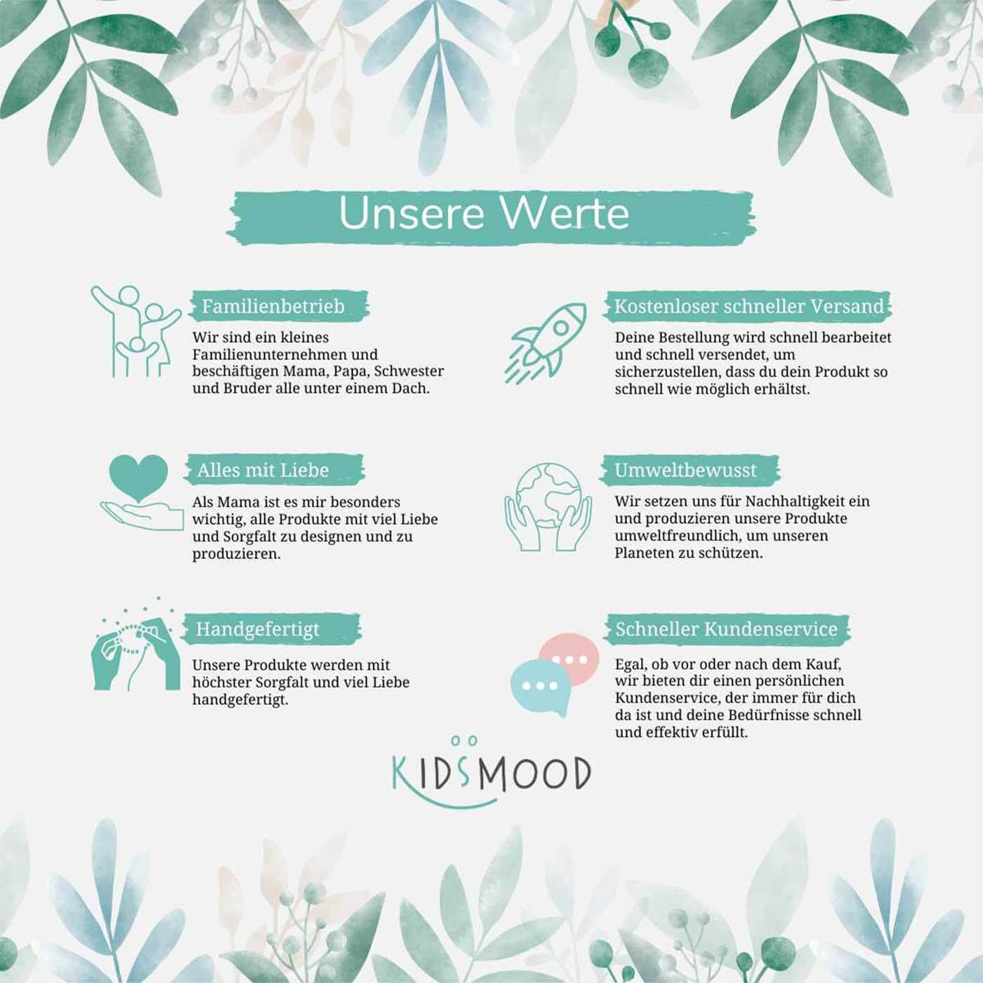 Personalisiertes Frühstücksbrettchen Regenbogen - Kidsmood.de