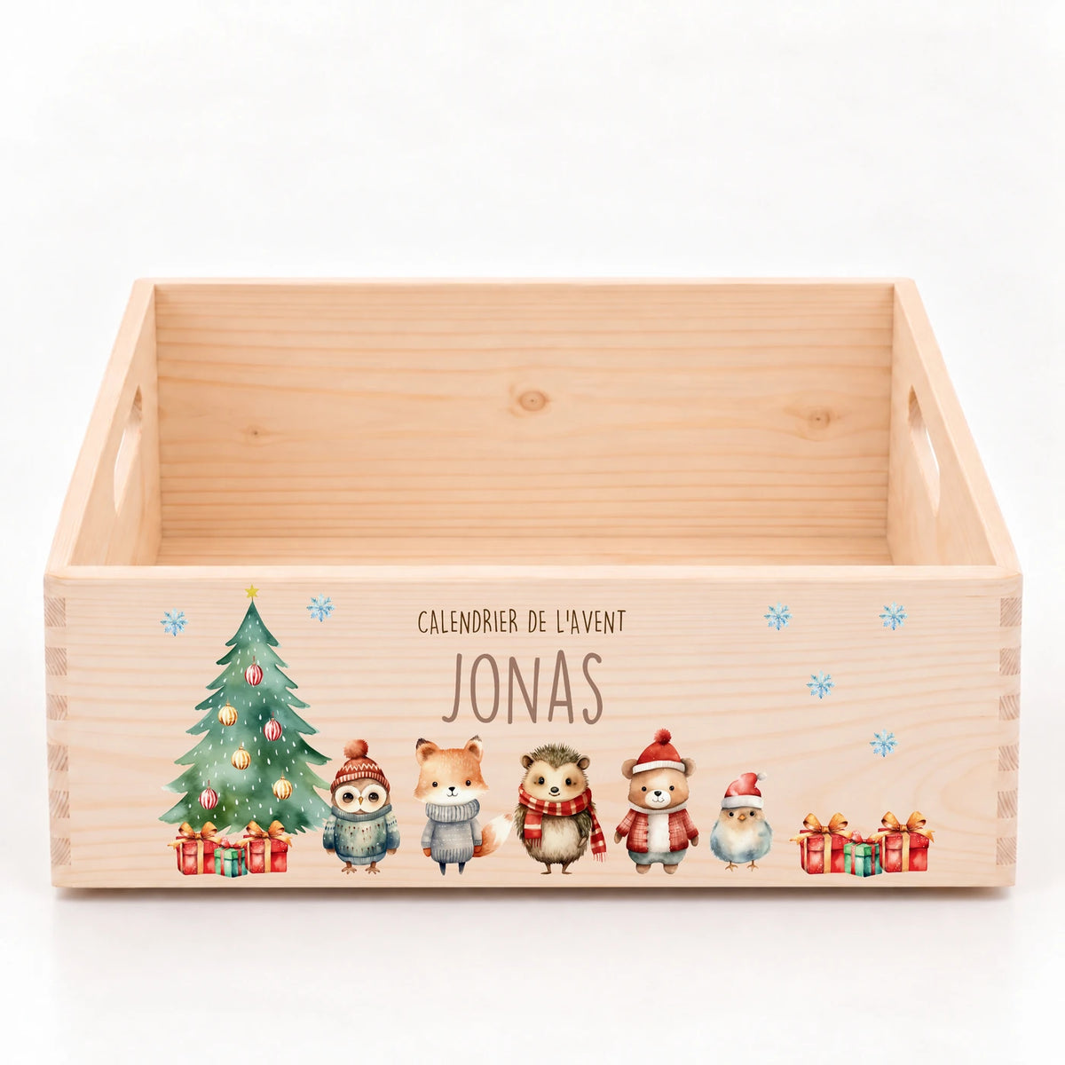 Calendrier de l'Avent personnalisé - Amis de la forêt