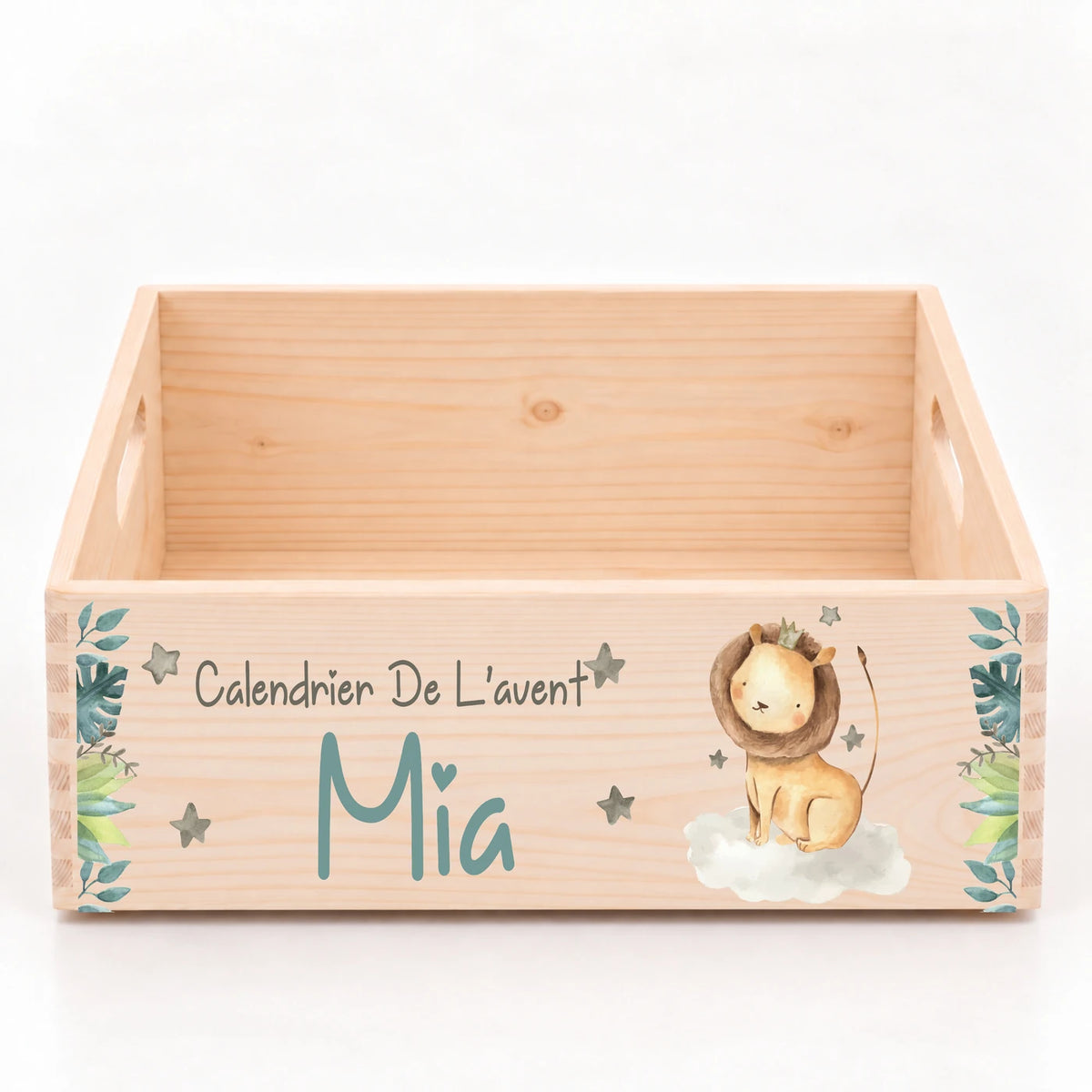 Calendrier de l'Avent personnalisé - Petit lion
