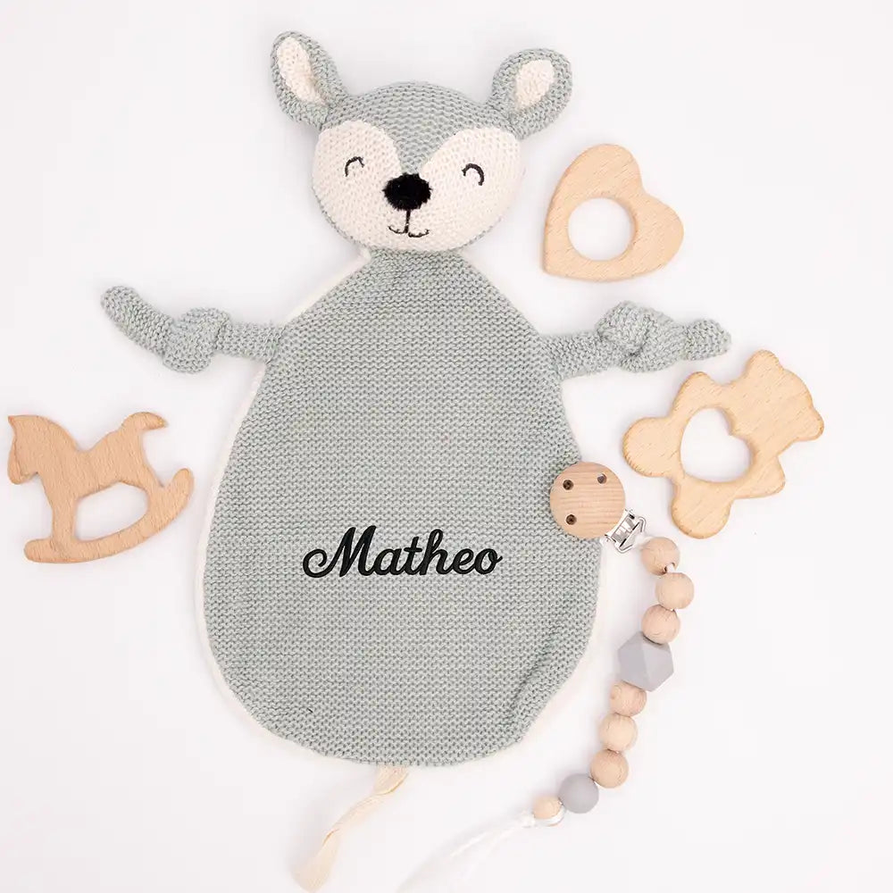 Schnuffeltuch personalisiert mit Namen JOLLEIN - Mädchen & Jungen